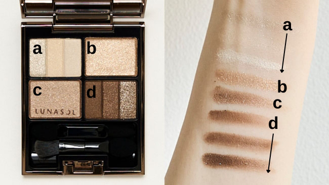 15位：＜ルナソル＞スリーディメンショナルアイズ #01 Neutral Beige