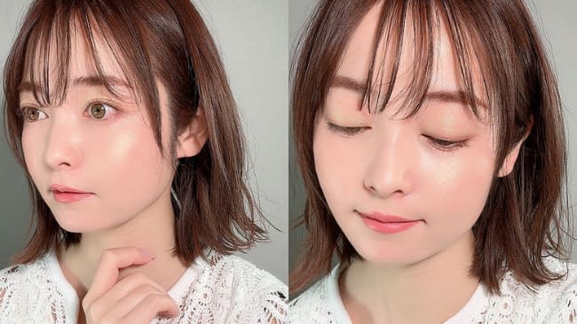 ◆HOW TO 休日メイク　モデルイメージ