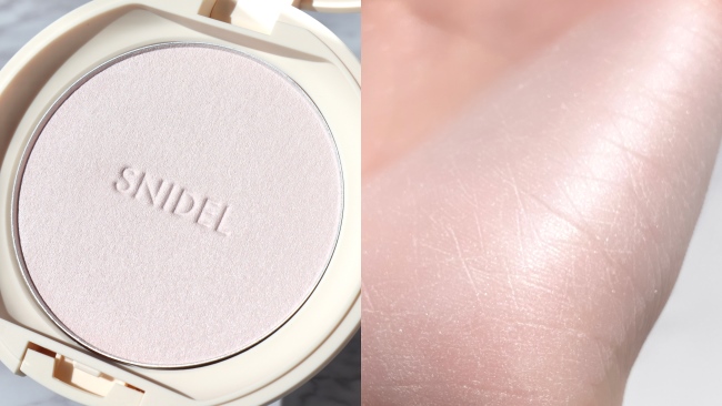 ●SNIDEL プレストパウダー ナチュラル グロウ#02 Shimmer Pink