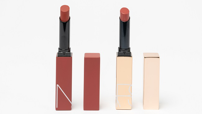 ＜NARS/ナーズ＞ パワーマット リップスティック #107 TAINTED LOVE × アフターグロー センシュアルシャイン リップスティック #888 ダスティローズ