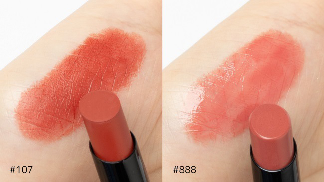 ＜NARS/ナーズ＞ パワーマット リップスティック #107 TAINTED LOVE × アフターグロー センシュアルシャイン リップスティック #888 ダスティローズ