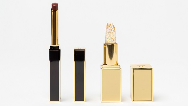 ＜トム フォード ビューティ/TOM FORD BEAUTY＞ スリム リップ カラー シャイン #16 スカーレット ルージュ × リップ ブラッシュ #Z09 ソレイユ