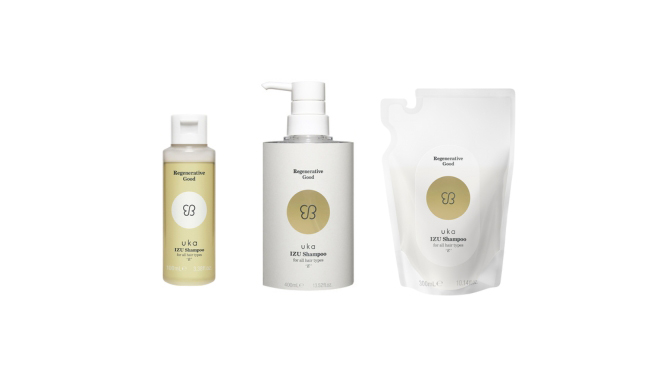 ● uka IZU Shampoo for all hair types 'E'