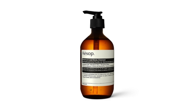 3位：＜Aesop＞ゼラニウム ボディクレンザー 500mL