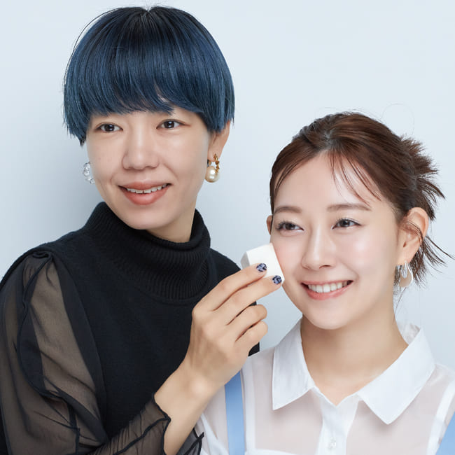 ヘア＆メイク・Paku☆chanさん、モデル・渡辺美優紀さん