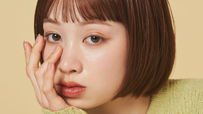 【SPRING】｜あえて甘さを内に秘める。 モデルメイクイメージ