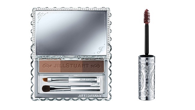 ＜ジルスチュアート＞ジルスチュアート ニュアンスブロウパレット #01 mocha brown shade ＜ジルスチュアート＞ジルスチュアート ムースブロウマスカラ #08 soft pink