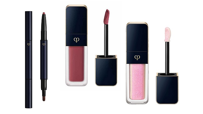 ＜クレ・ド・ポー ボーテ/clé de peau BEAUTÉ＞リップは中央に艶めきカラーを重ねづけしてぷっくり唇に！