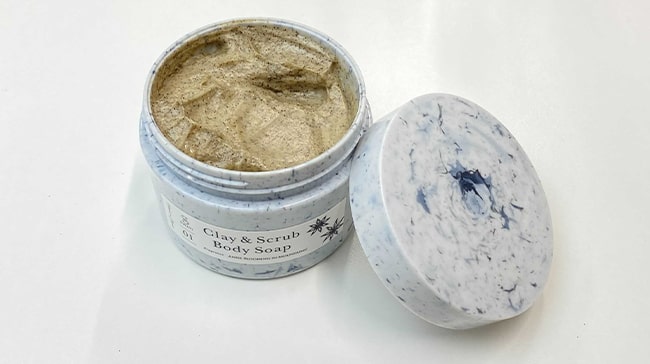＜SWATi＞Clay & Scrub Body Soap Anise blooming in Mountains!