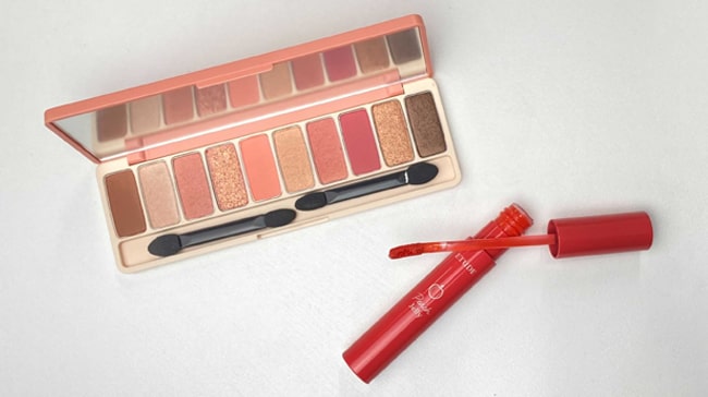 ＜ETUDE＞プレイカラー アイシャドウ ピーチファーム、ピーチジェリーティント #コールミーピーチ