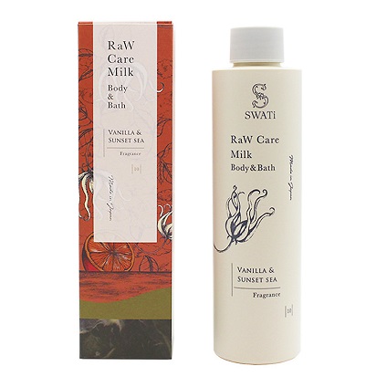 ＜SWATi＞RaW Care Milk Body&Bath Vanilla&Sunset sea