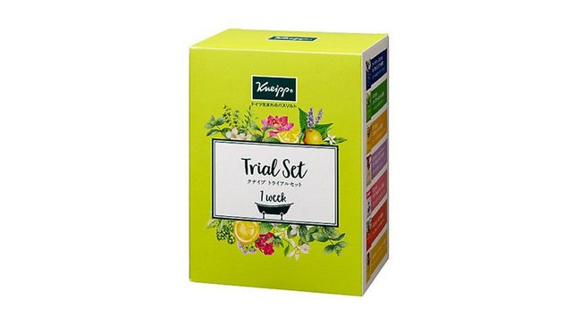 ＜クナイプ＞バスソルト トライアルセット (７個入) 
