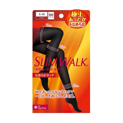 ＜スリムウォーク＞スリムウォーク美脚あったかタイツなめらかタッチ