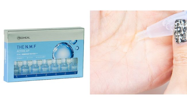 ＜MEDIHEAL＞THE N. M. F ACTIVE 美容液 テクスチャ―