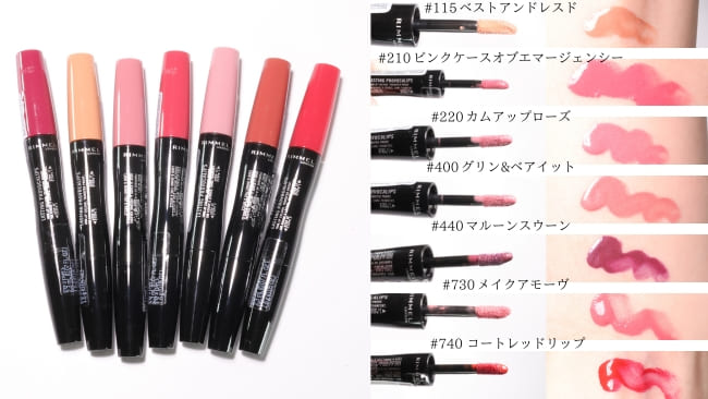 ●＜リンメル＞ラスティング プロボカリプス リップカラー