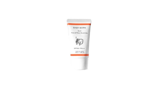 ＢＡＢＹ　ＢＯＲＮ　Ｆａｃｅ＆Ｂｏｄｙ　Ｓｕｎｓｃｒｅｅｎ（ラベンダーの香り）
