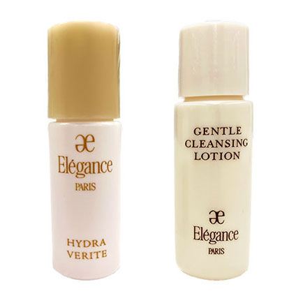 クレンジングローション(10mL)、イドラヴェリテ(8mL)